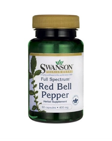 Swanson - Red Bell Pepper - 400mg - 60 caps - the