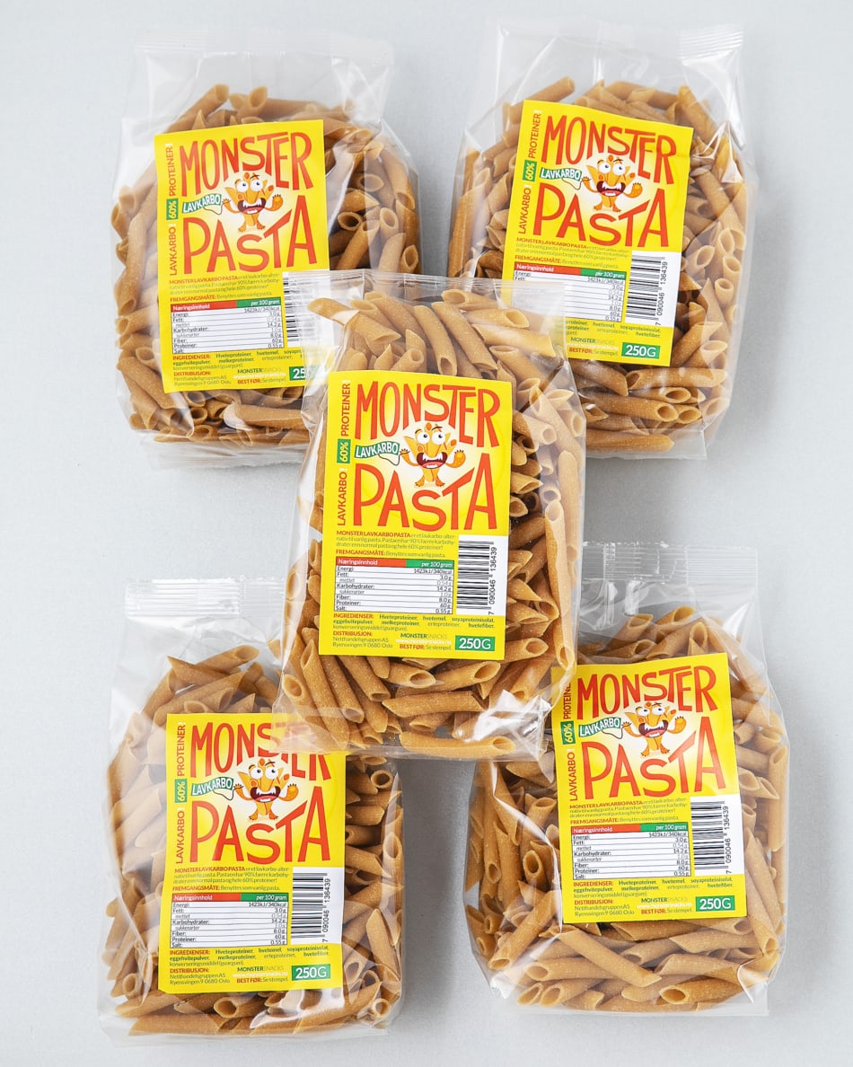 Monster Proteinpasta 5x250g