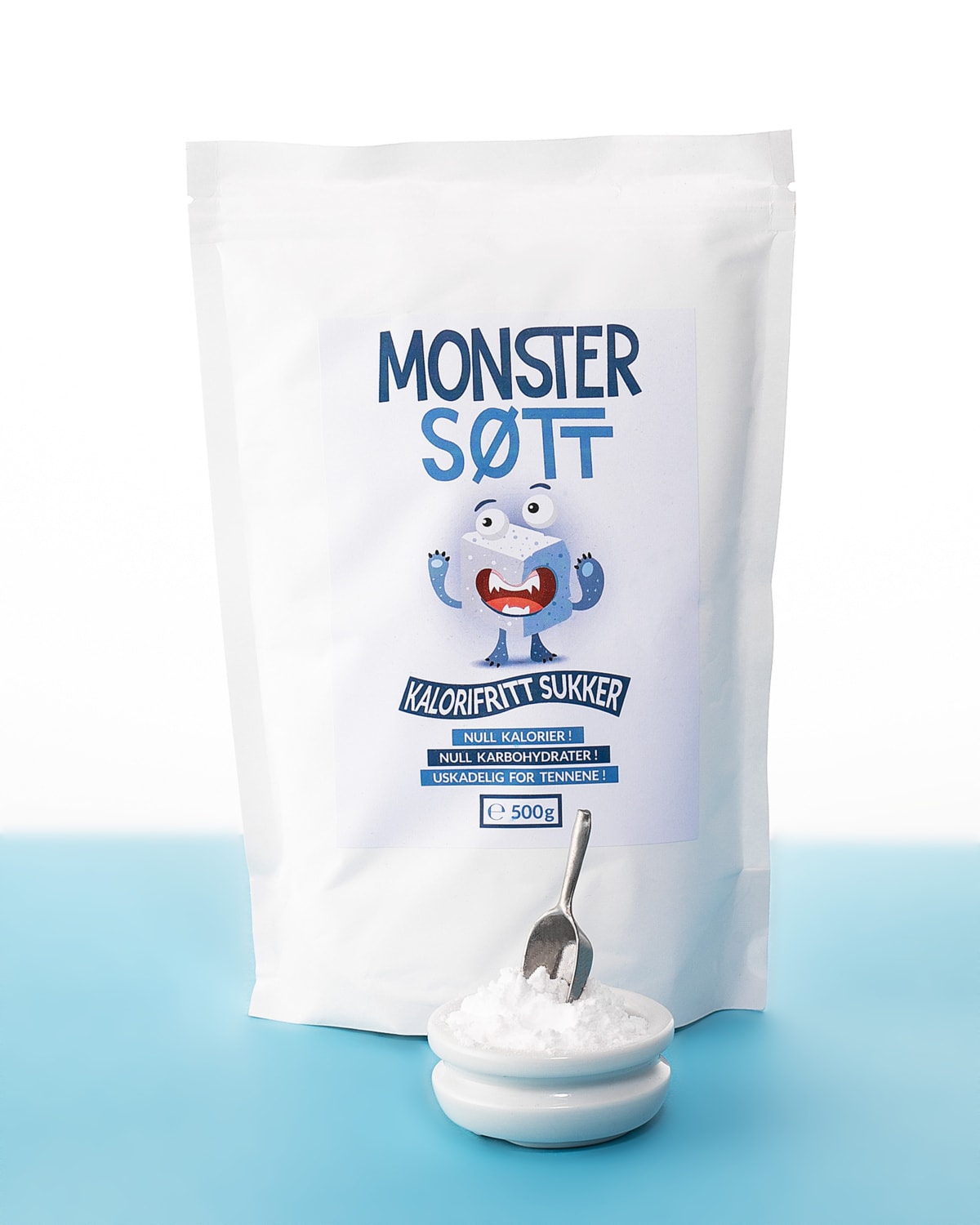 Monster SØTT! 500g - KALORIFRITT SUKKER! - salt og