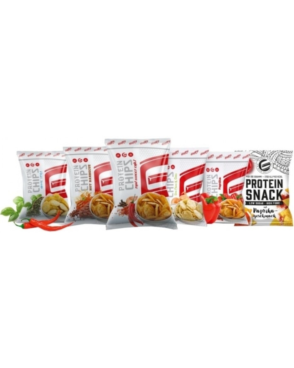 GOT7 High Protein Chips - 6x50gr - SEKS SMAKER! - kalorier