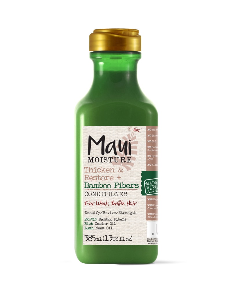 Maui Bamboo Thicken & Restore Conditioner - olje til