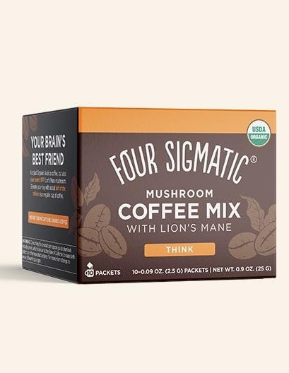 Four Sigmatic Coffee Latte With Lion's Mane (10 serv) - drink powder