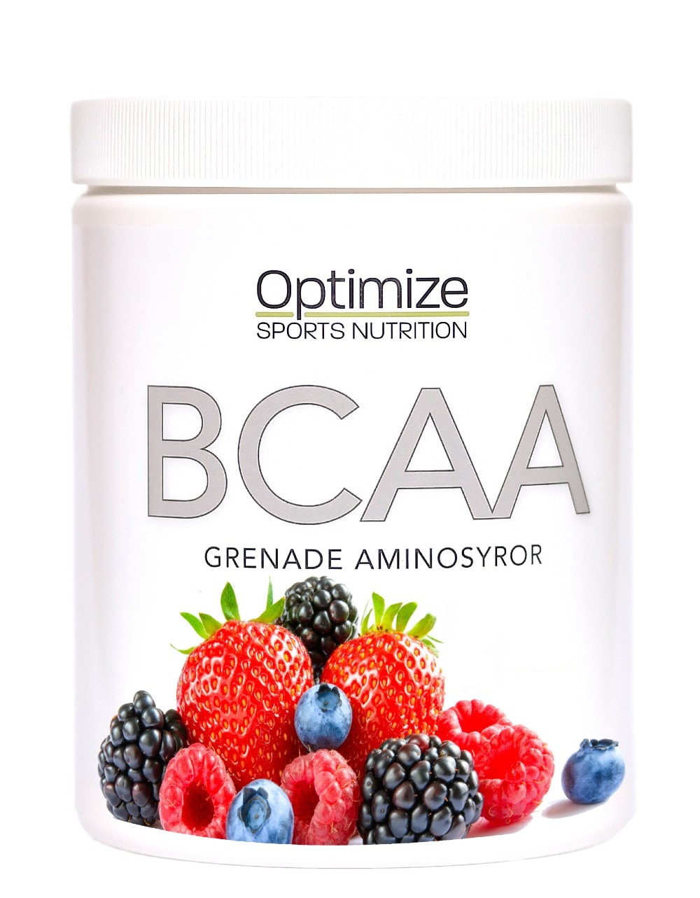 Optimize Sports Nutrition BCAA Ville bueBær 400g - magnesium tilskudd