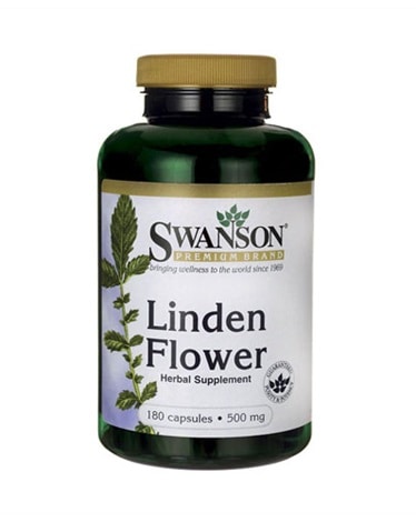 Swanson - Linden Flower - 500mg - 180 caps - boost