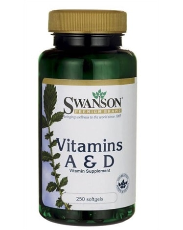 Swanson - Vitamin A & D - 250 softgels - the