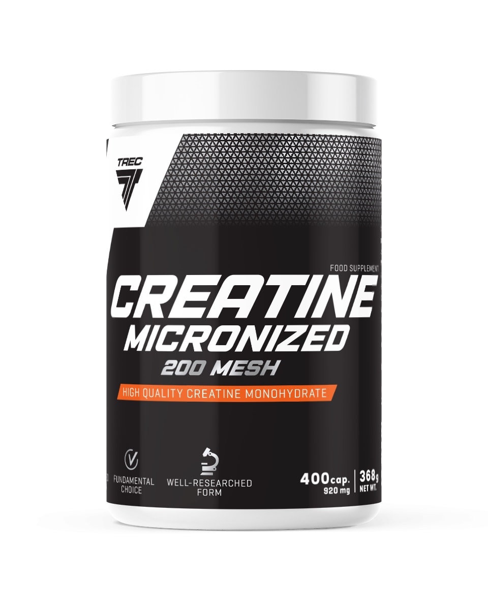 Trec Nutrition Creatine Micronized 200mesh - 400 kapsler - protein for