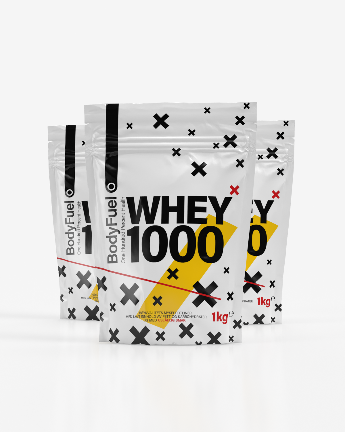 BodyFuel 1kg Whey 1000 (3-pack)
