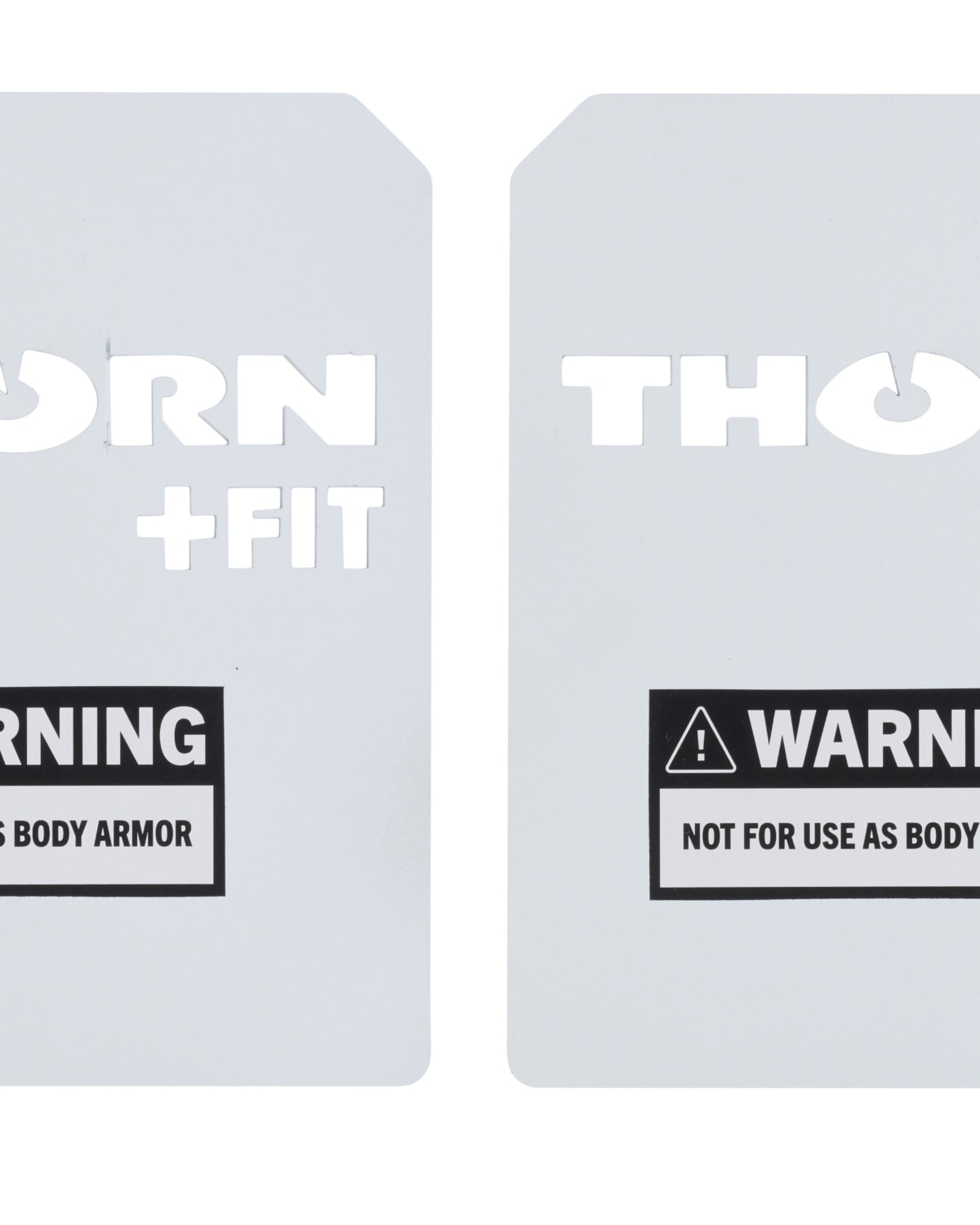 Thorn Fit Løse tactical plater 10 Lb (2*1,6kg) - vektvest