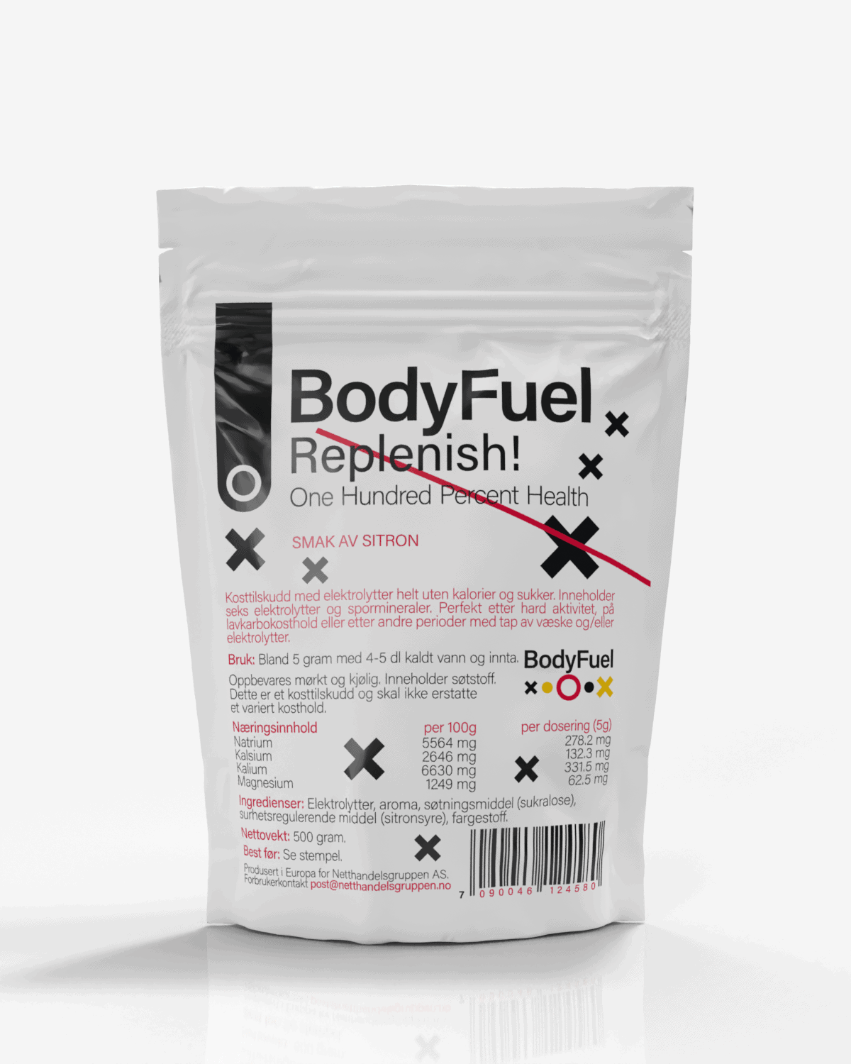 BodyFuel Sukkerfri Elektrolyttmiks - 50 Doser! - barn