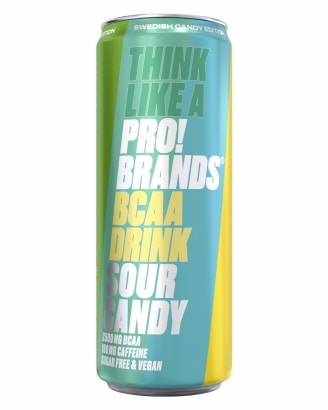 FCB Amino Pro Candy Edition Sour Candy 330ml - GODTERISMAK! - vitaminer