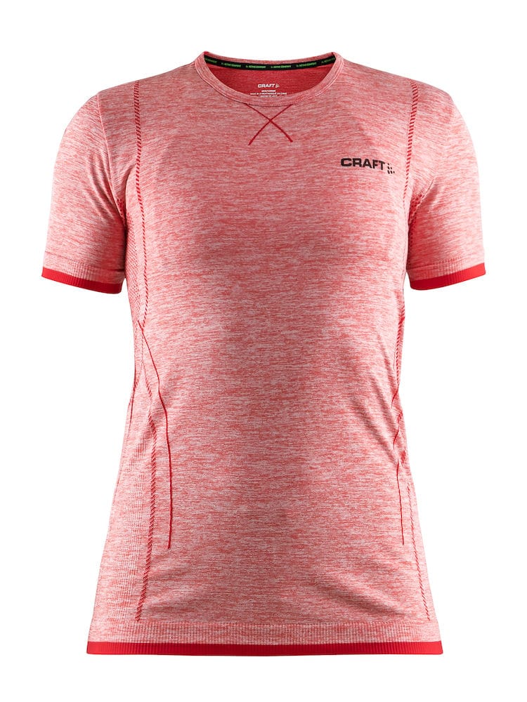 Craft Active Comfort RN Short Sleeve Dahlia - L - the body