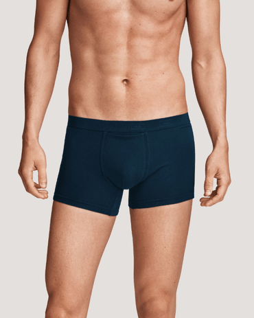 Greater Than A Curve Boxer Cobalt Blue - XXL - leg