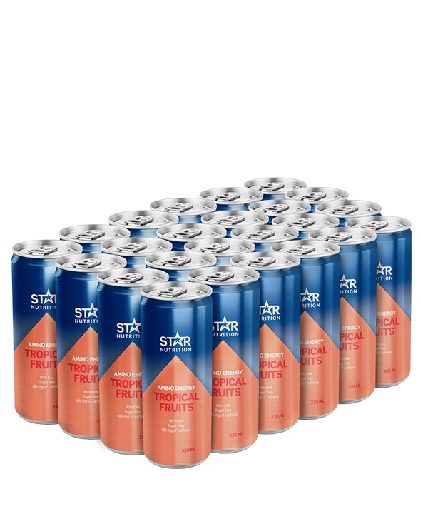 Star Nutrition Amino Energy - Tropical Fruits 24x330ml - til trening