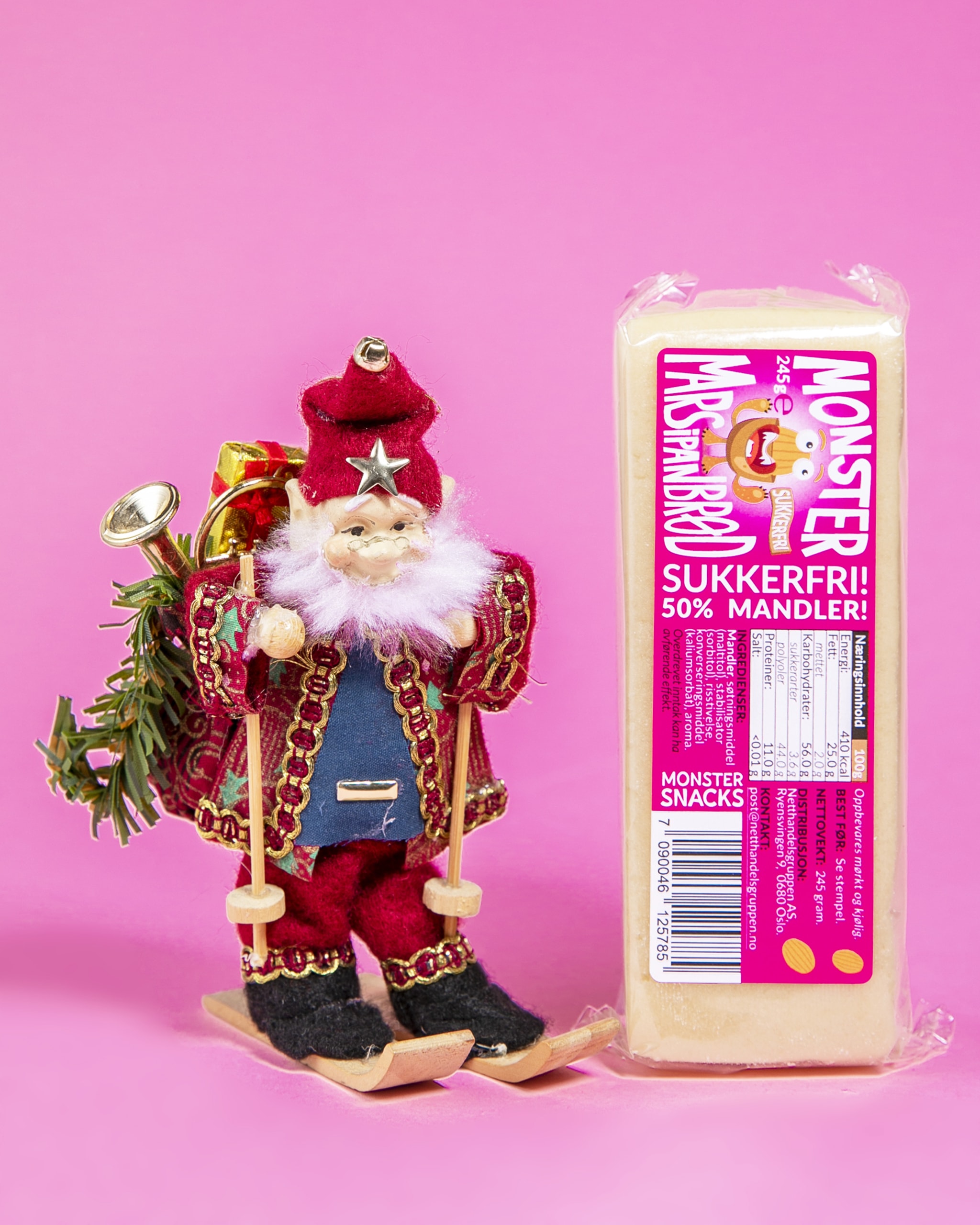 Monster Sukkerfri Marsipan 250g