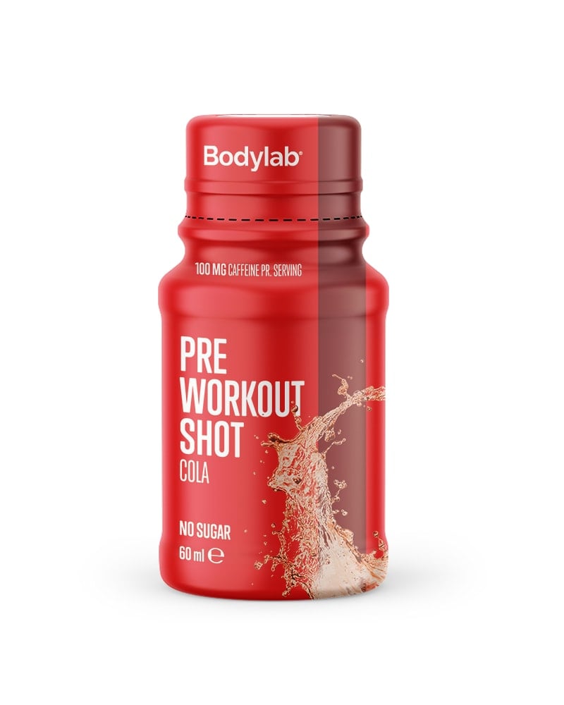 Bodylab Preworkout Shot 60ml - Cola - til trening