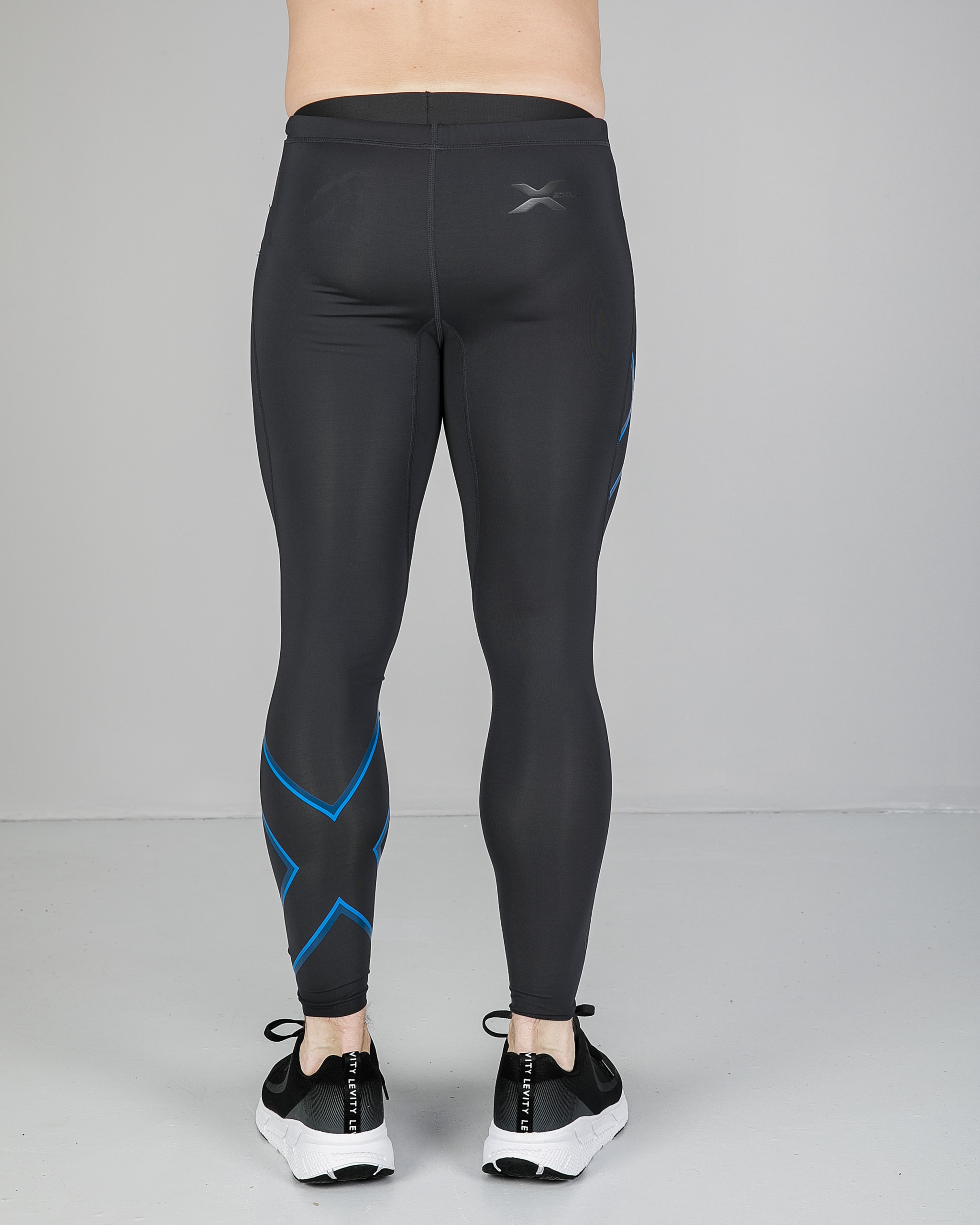 2xu Compression Tights Black/Printed Blue Tights.no