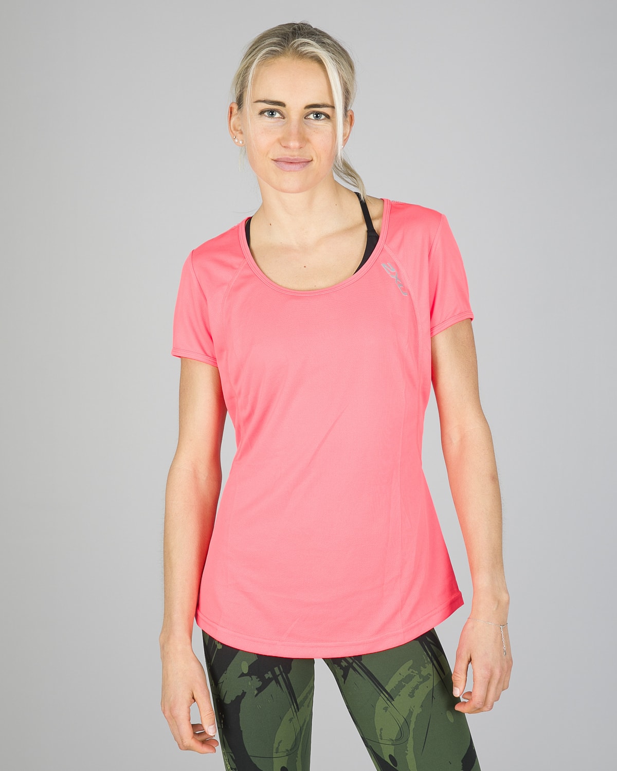 2XU Vent Tee Fcl/Silver - M - the