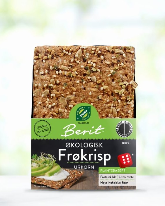 Berit Nordstrand - Øko Frøkrisp - med protein