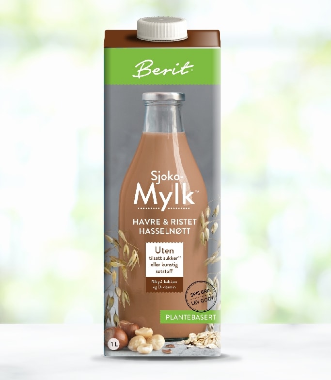 Berit Nordstrand - Sjokomylk 1L - med protein