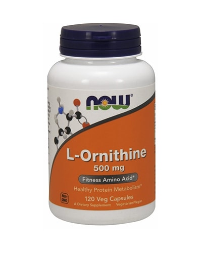 Now Foods L-Ornithine 120x500mg - tilskudd