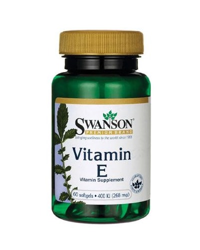 Swanson - Vitamin E - 400IU (180mg) - 60 softgels - the body