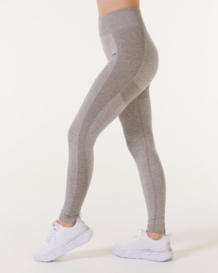 Power Up! Tights Dark Green Melange