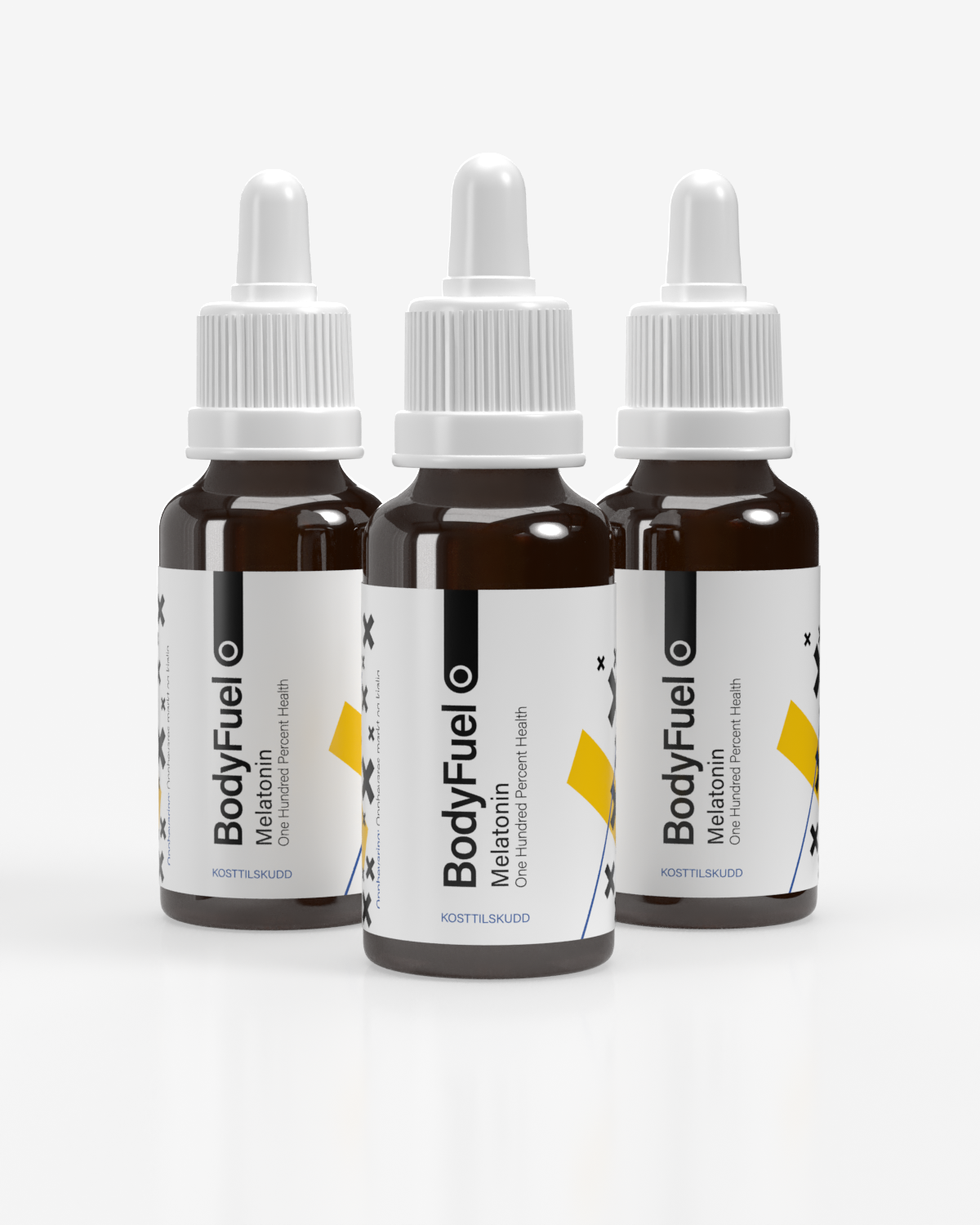 BodyFuel Super Strength Melatonin - 600 DOSERINGER! - vann