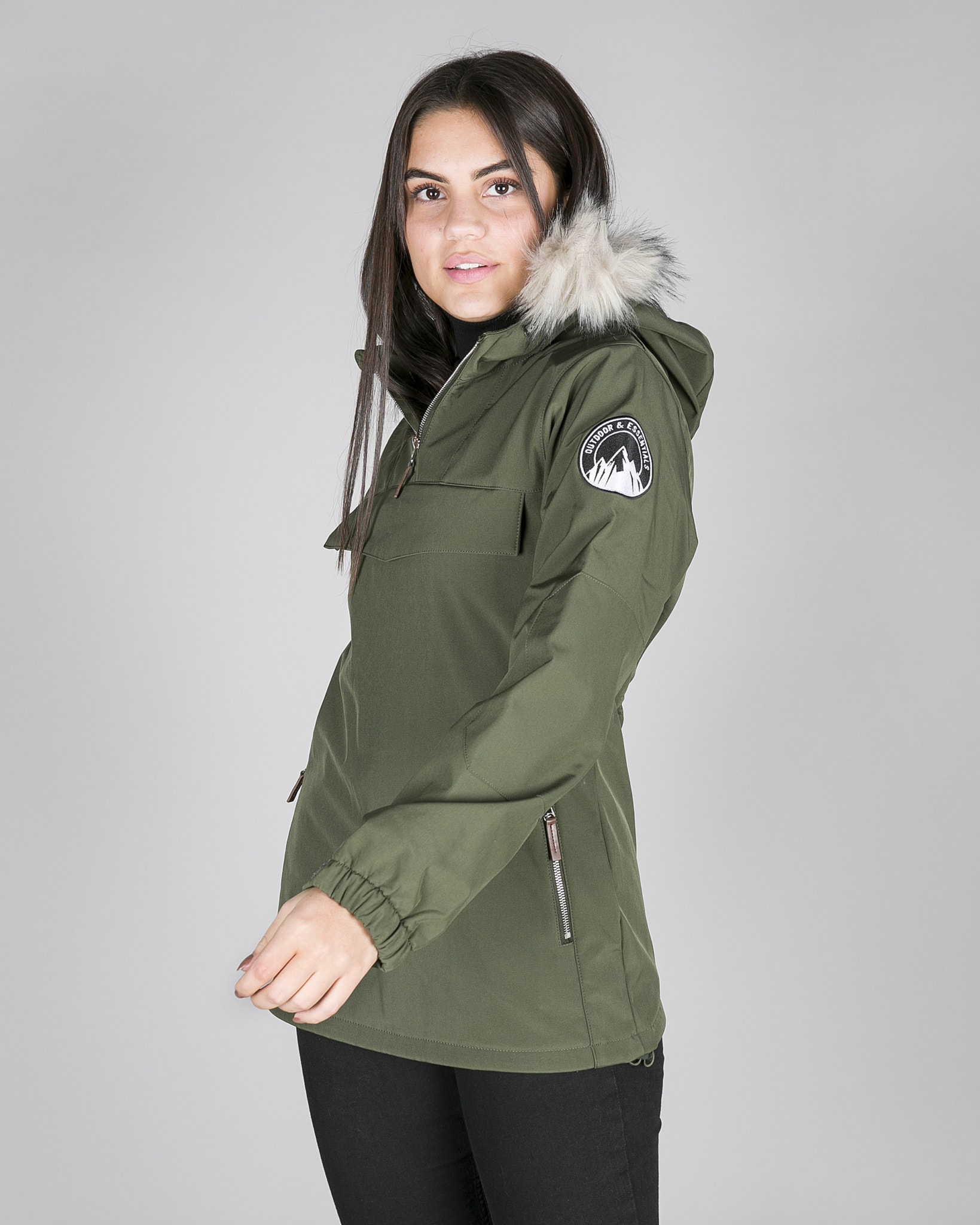 Outdoor & Essentials Mountain Bunny Anorakk Green Forest Tights.no