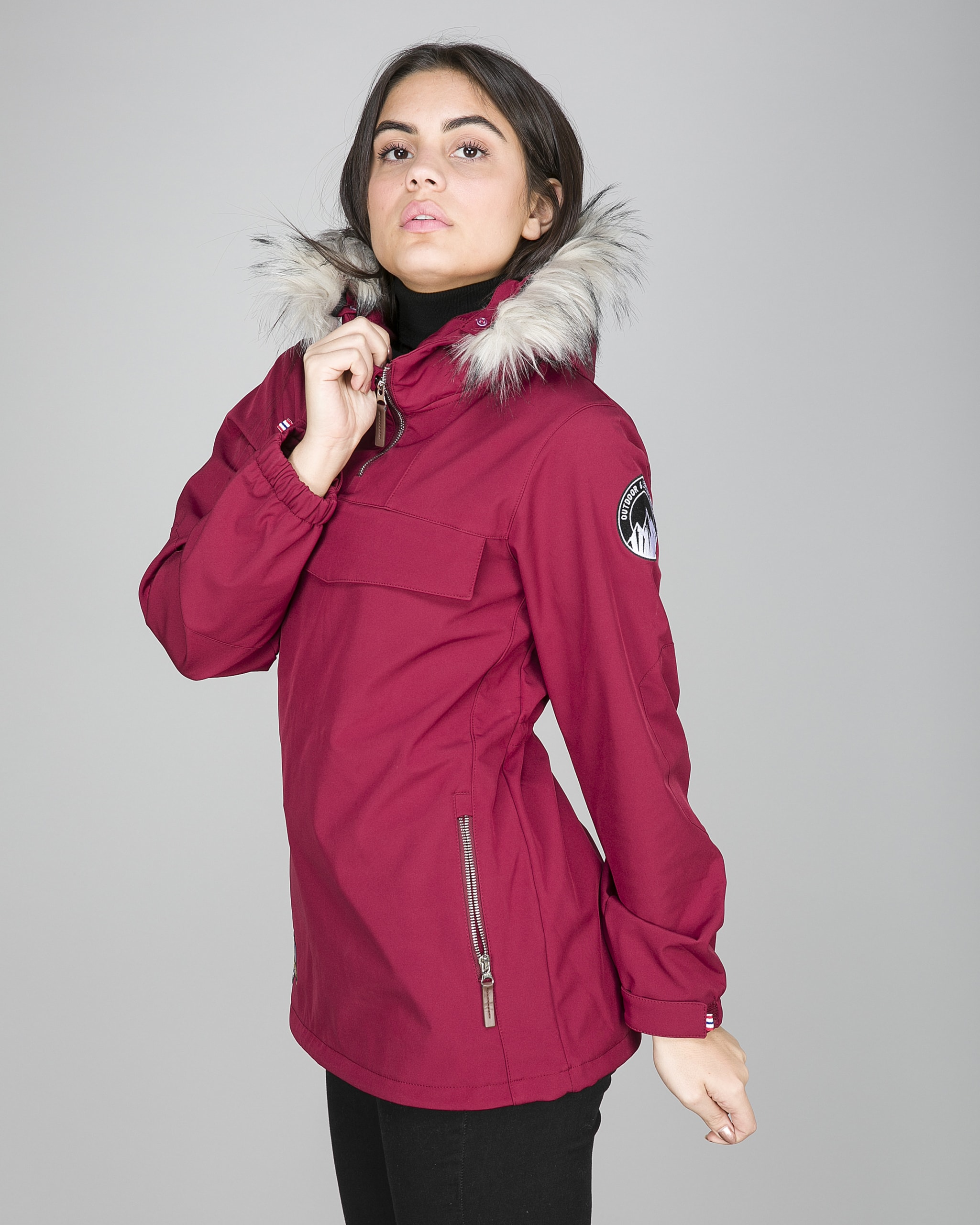 Outdoor & Essentials Mountain Bunny Anorakk Red Tights.no