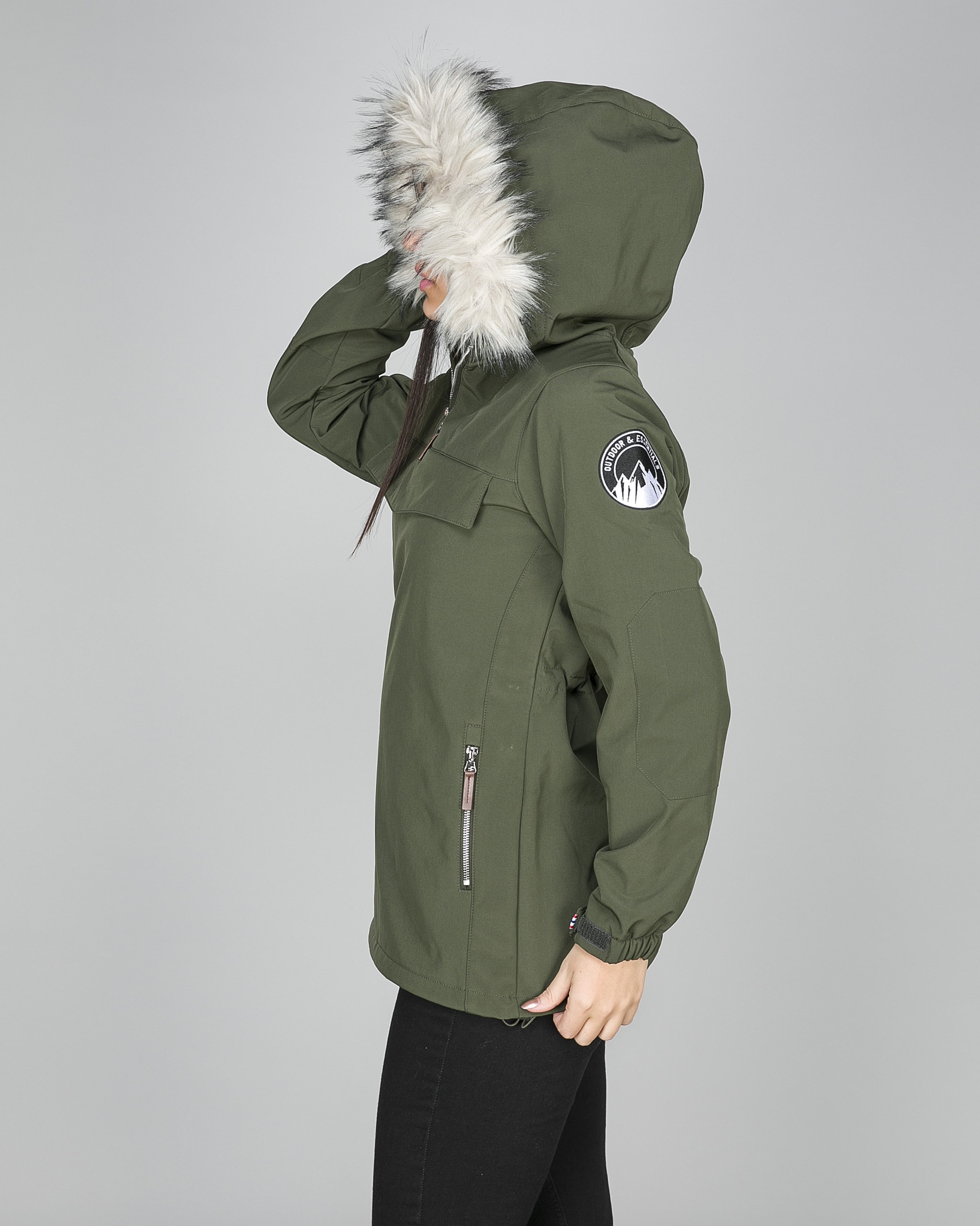 Outdoor & Essentials Mountain Bunny Anorakk Green Forest Tights.no