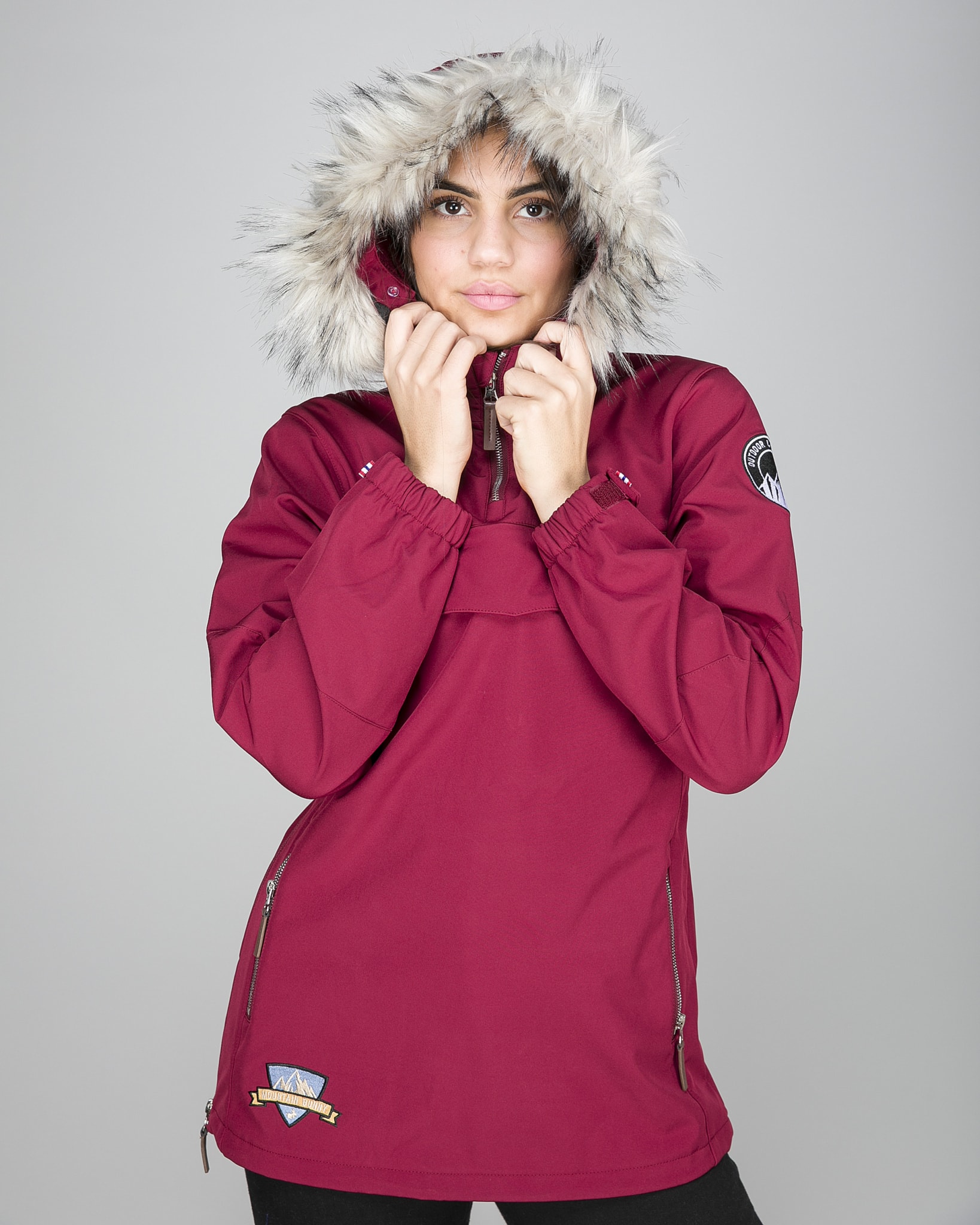 Outdoor & Essentials Mountain Bunny Anorakk Red Tights.no