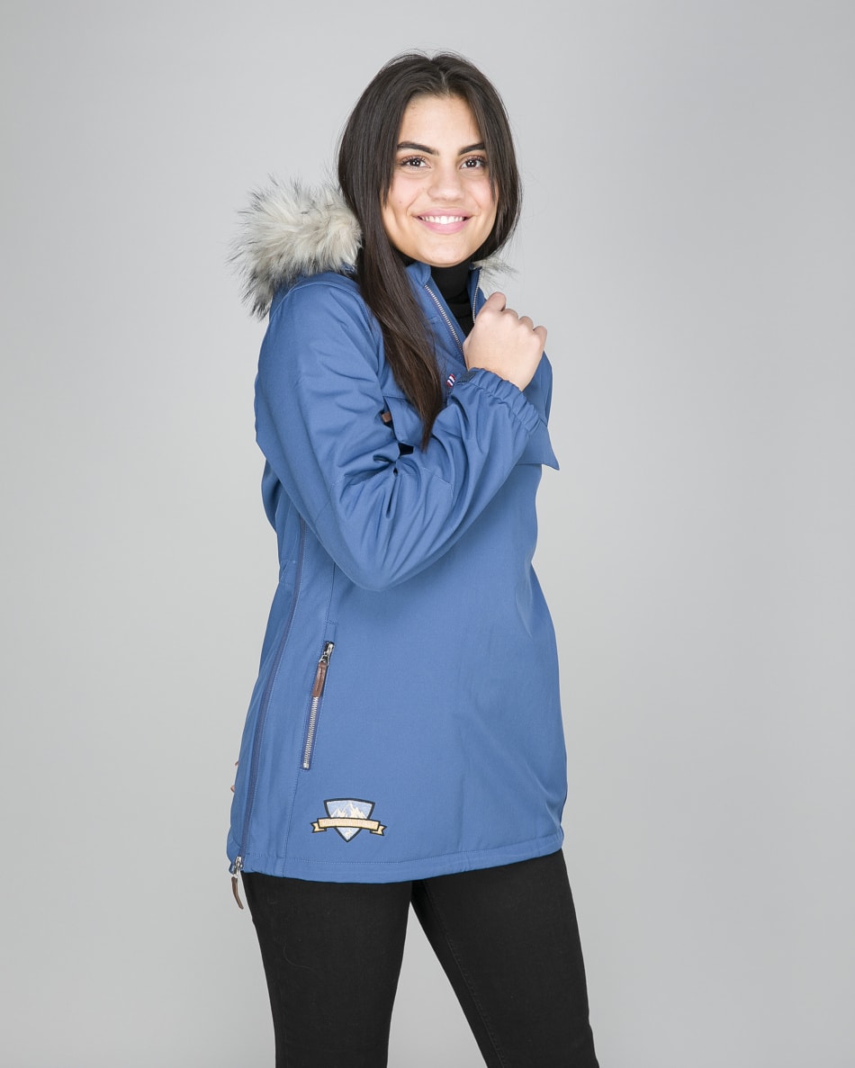 Outdoor & Essentials Mountain Bunny Anorakk Dimmed Blue Tights.no