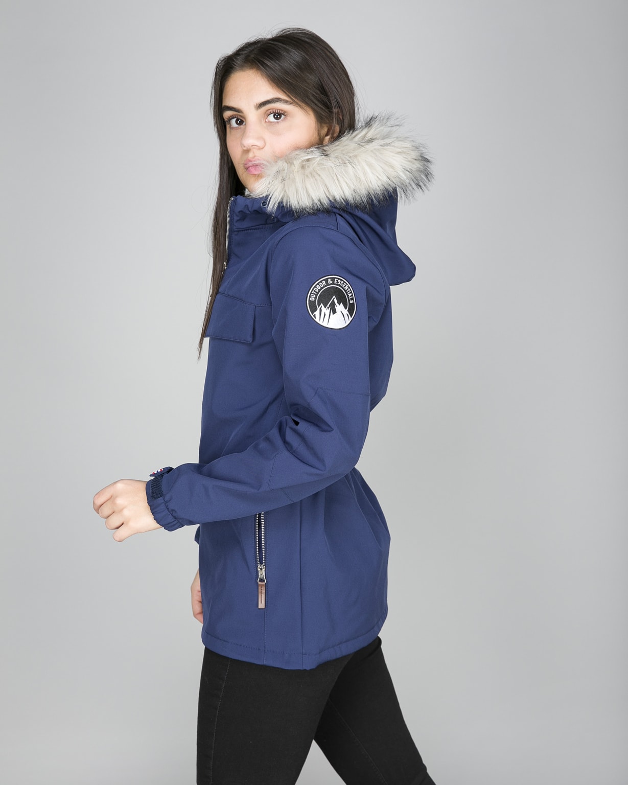 Outdoor & Essentials Mountain Bunny Anorakk Navy Tights.no