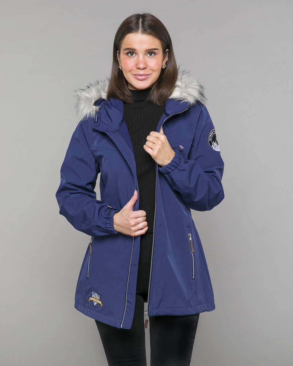 Outdoor & Essentials Mountain Bunny Jacket Navy Tights.no