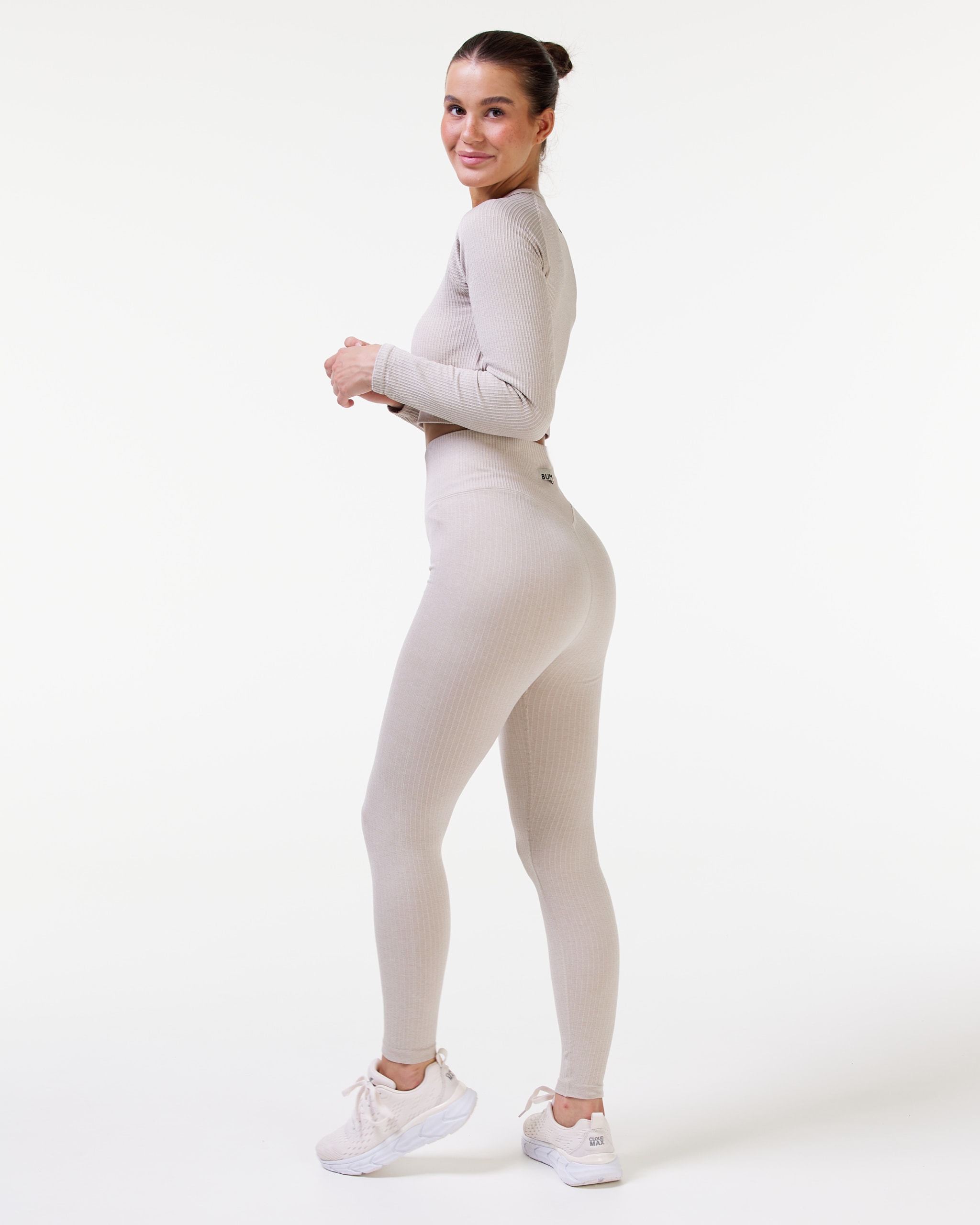 Perfect Wide RIb Long Sleeve Melange 3