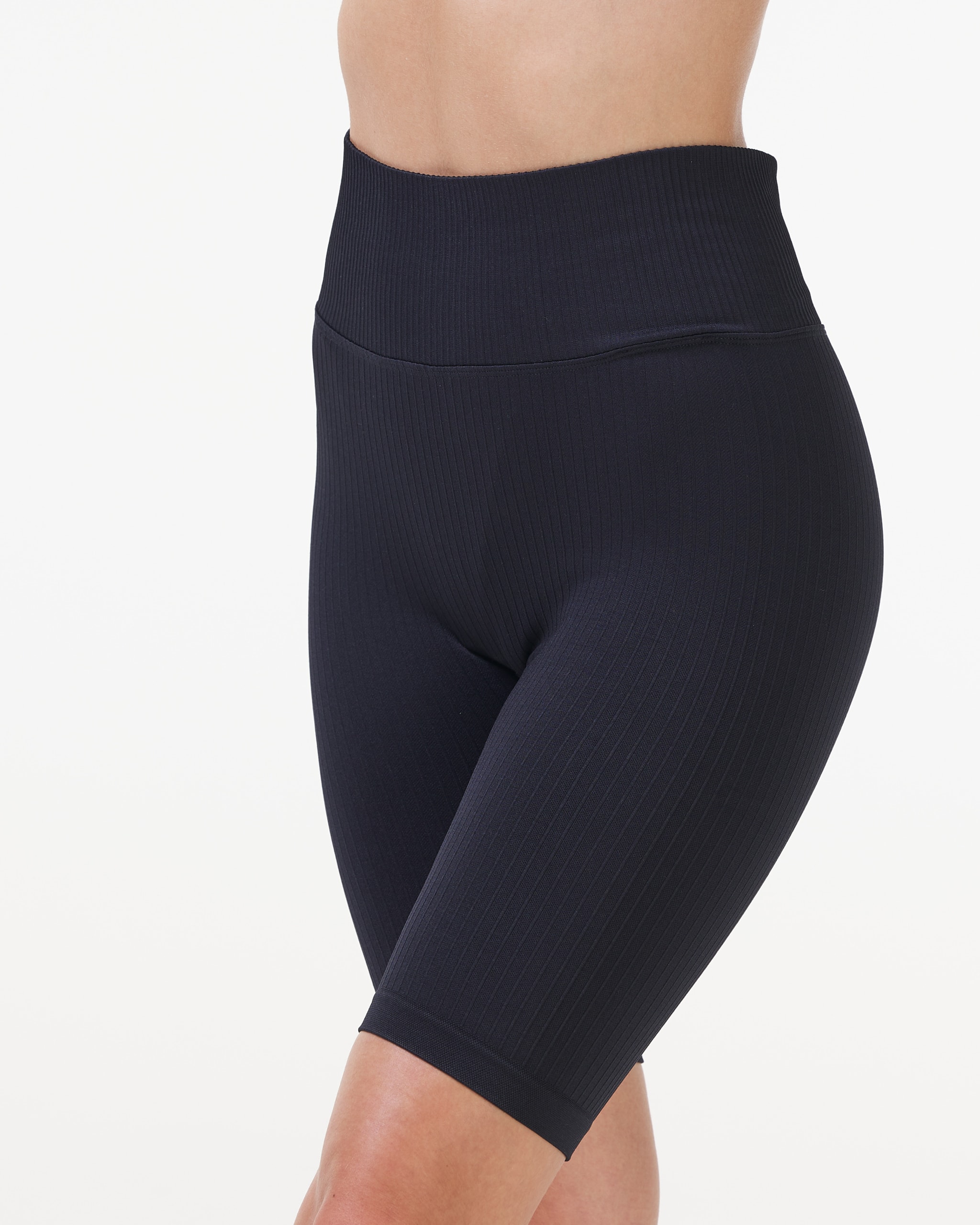 Perfect Wide Rib Shorts BLK 08-07-21 79