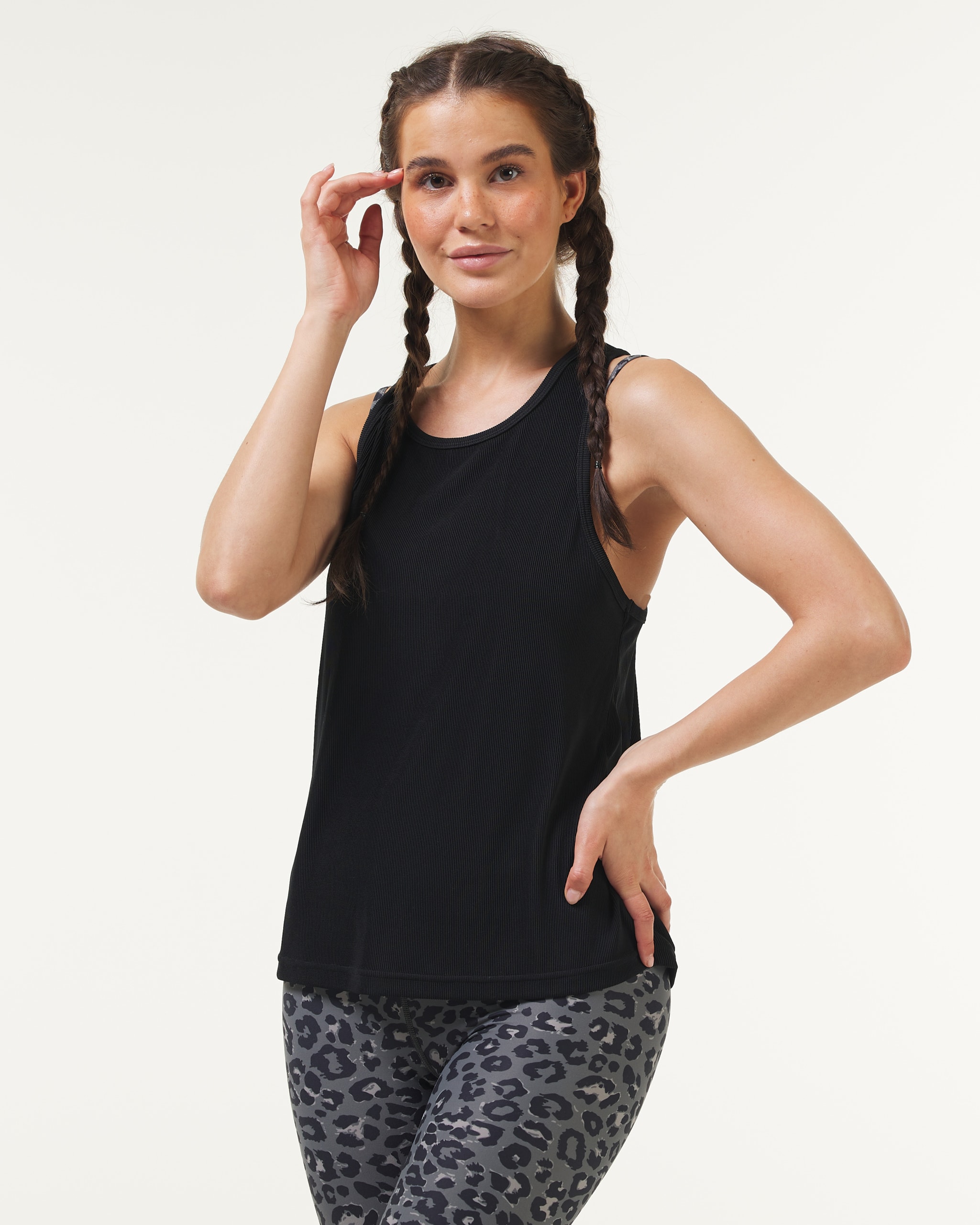 Prosperity Rib Tank Black 1