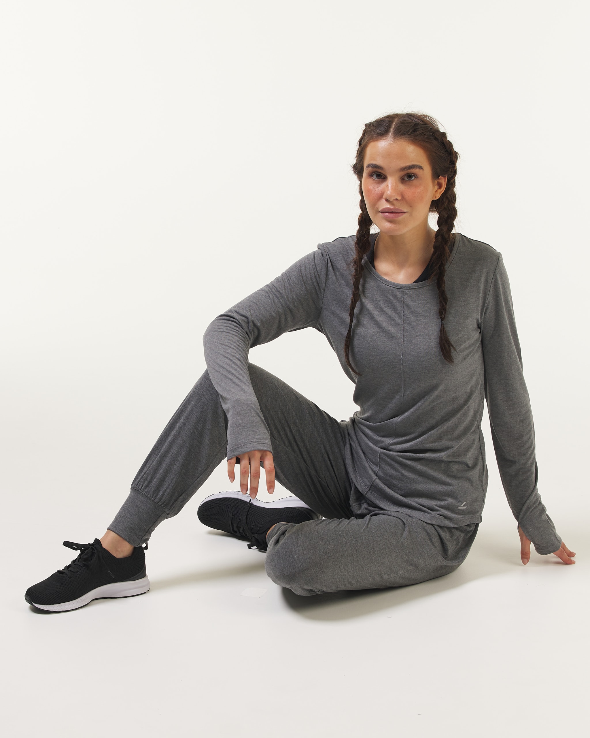 Soft Sweater Grey Melange 5