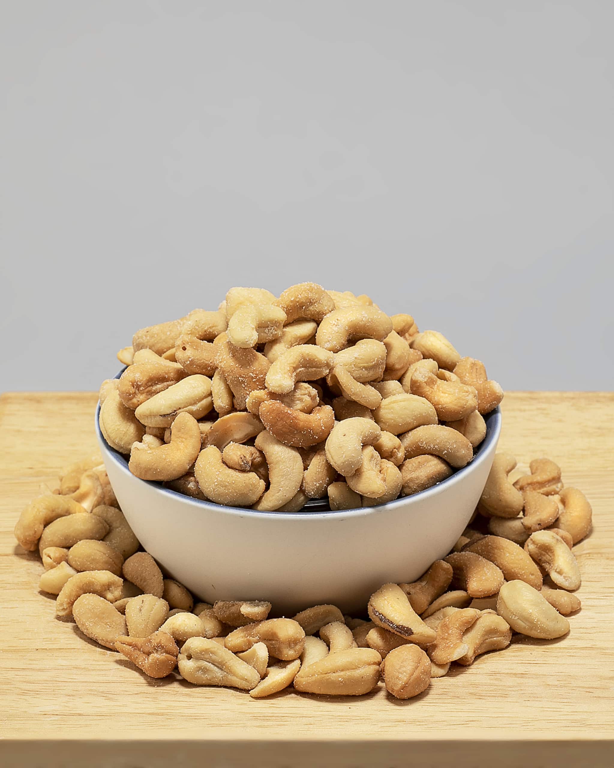SunnRask Salte:Ristede Cashewnøtter 500g