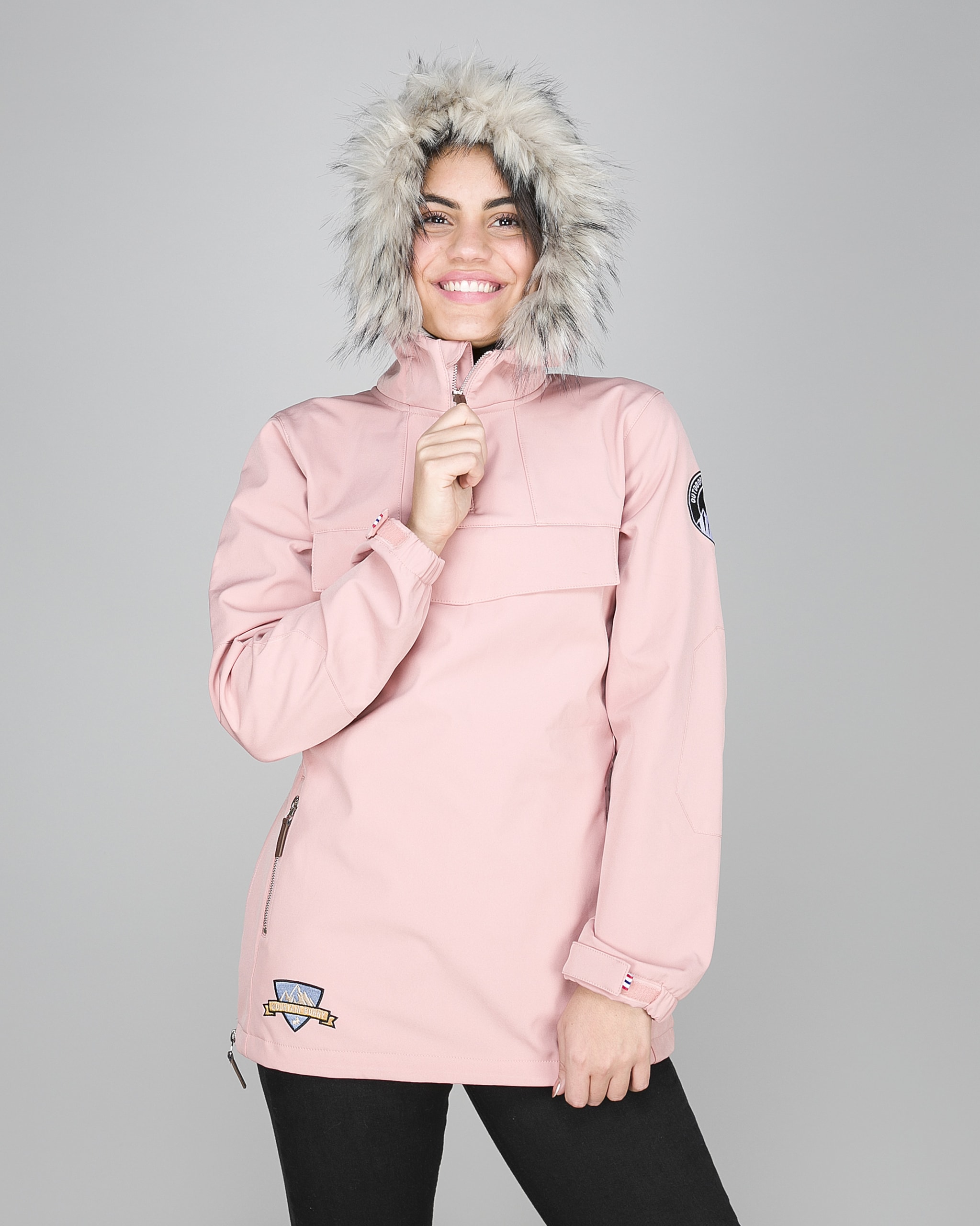 Outdoor & Essentials Mountain Bunny Anorakk Dimmed Pink Tights.no