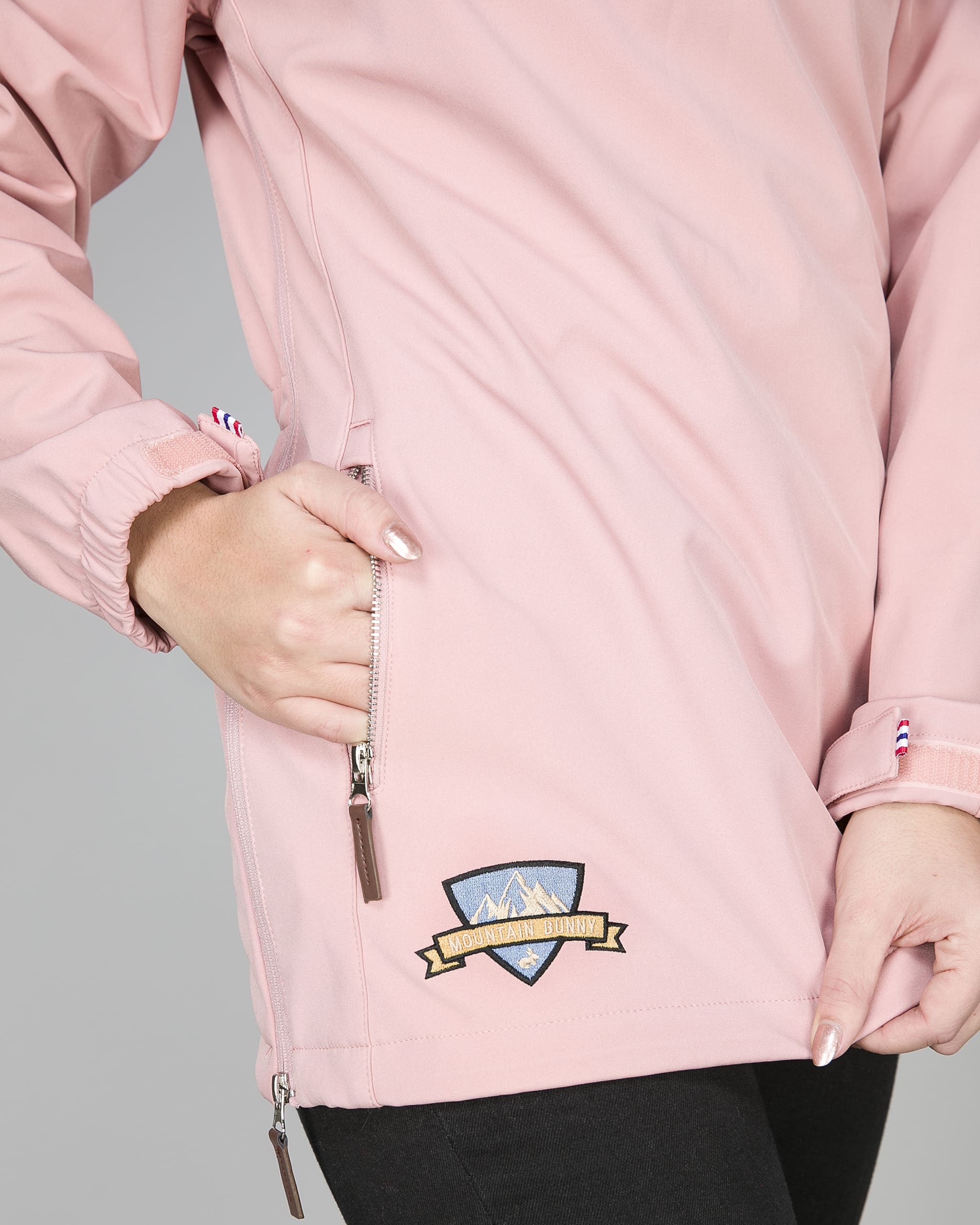 Outdoor & Essentials Mountain Bunny Anorakk Dimmed Pink Tights.no