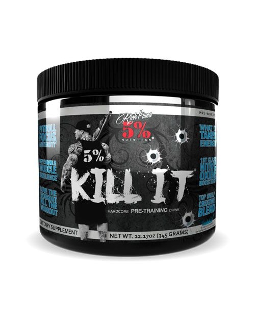 5% Nutrition Kill It 345g - Mango Pineapple - pre workout without caffeine