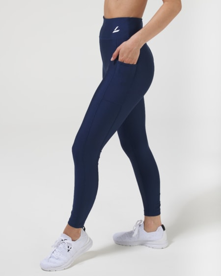 Ace Pocket Tights 7/8 Navy