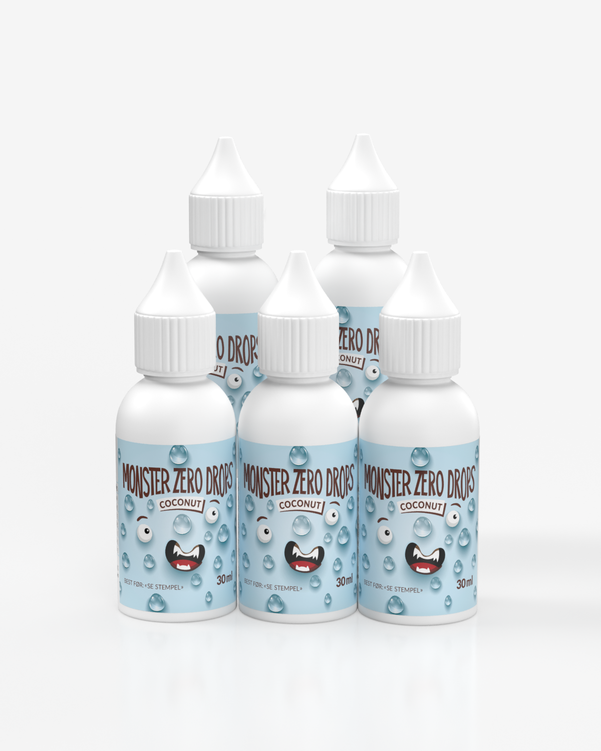 Monster Lavkarbo Zero Drops - Coconut - FEMPAKNING - DATODEAL