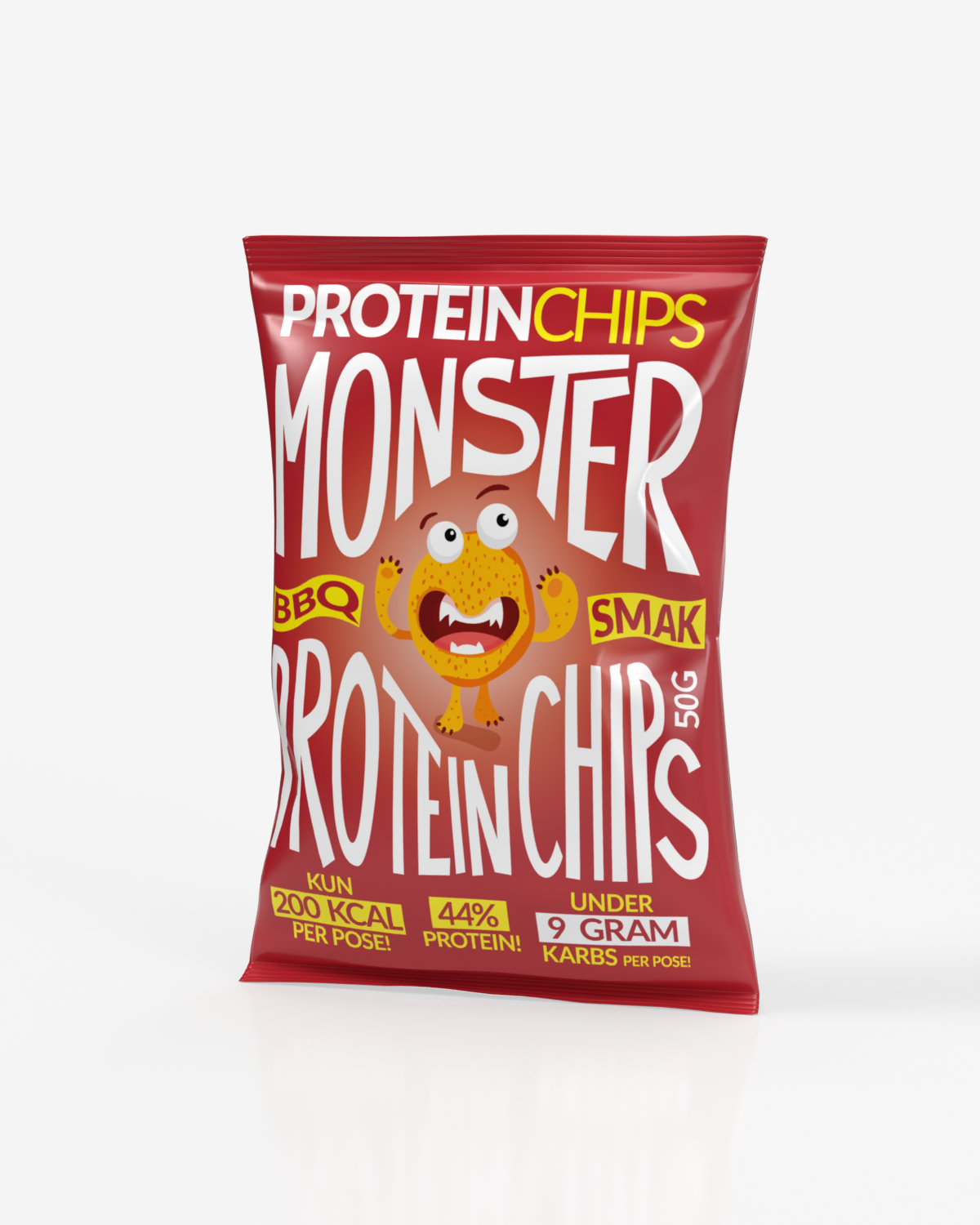 Monster Lavkarbo Protein Chips BBQ 50g