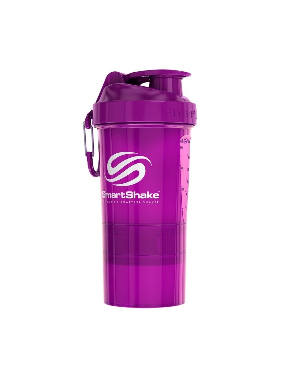 SmartShake Original2Go - Neon Purple 800ml - protein powder for