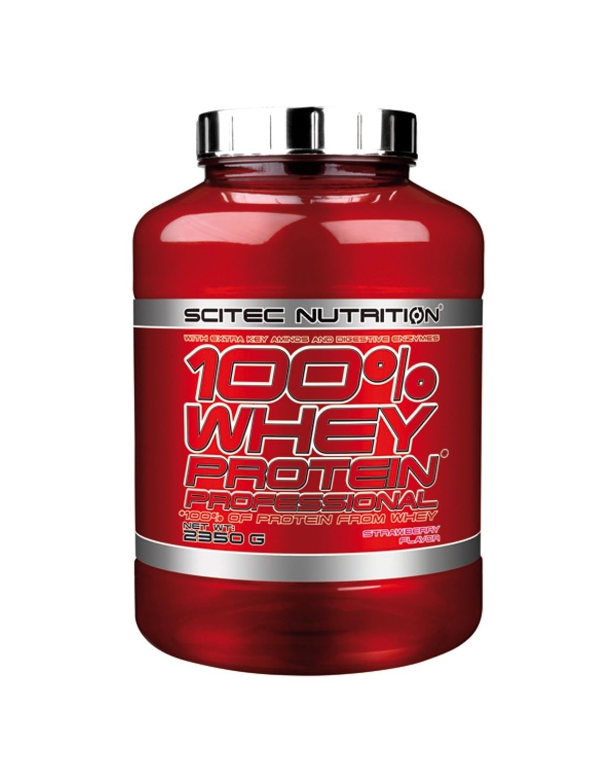 Scitec 100% Whey Protein Professional 2350g - Peanut Butter - til trening