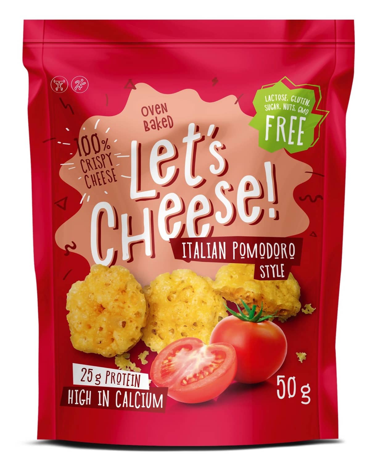 Let's Cheese Italian Pomodoro 50g - salt
