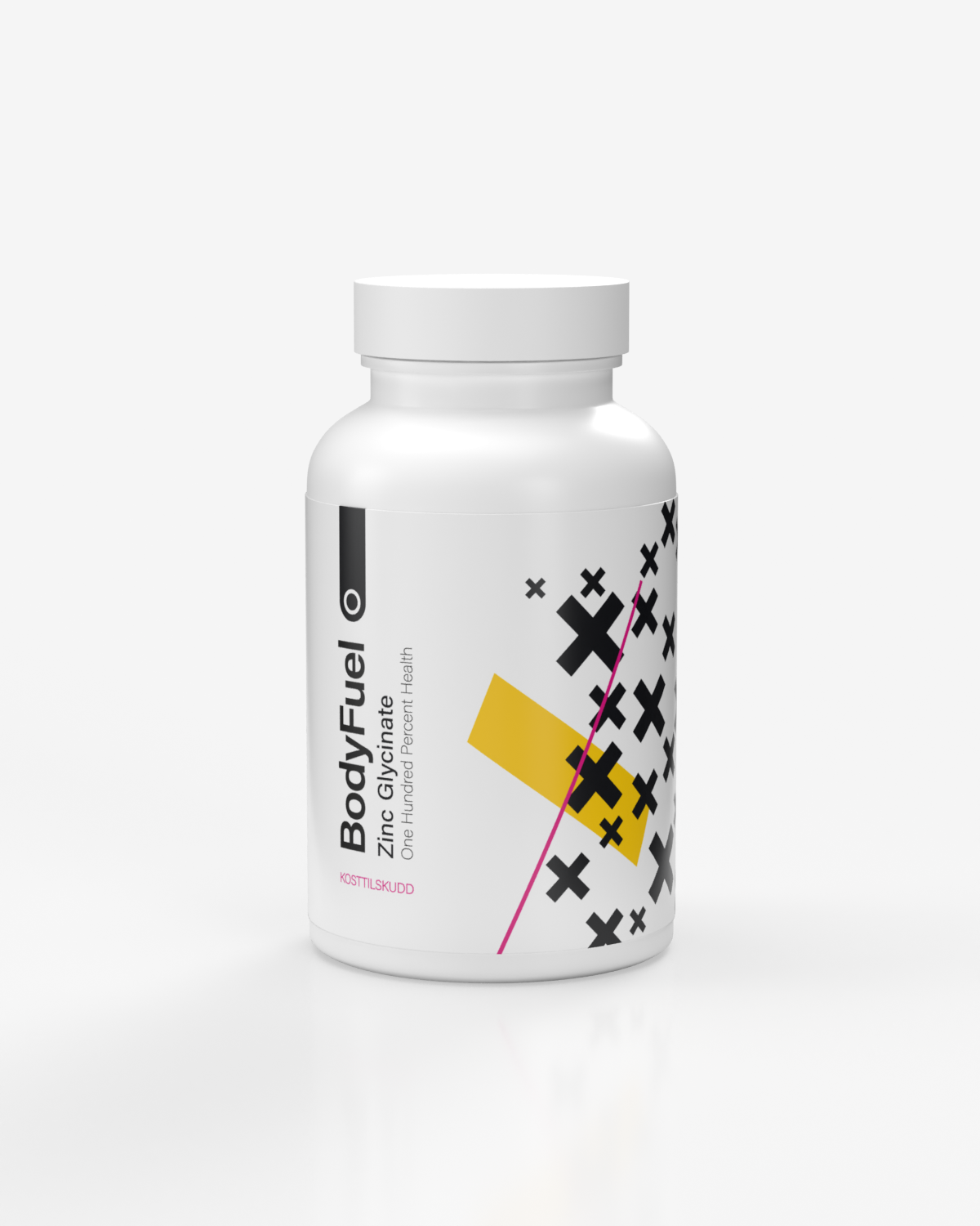 BodyFuel Zinc Glycinate 90 Doser - kosttilskudd