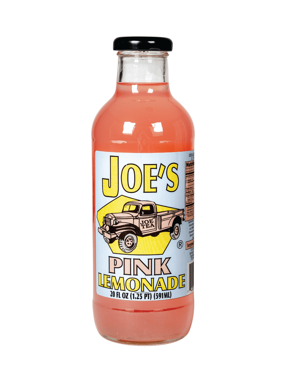 JoeTea Pink Lemonade 590ml - hjemme